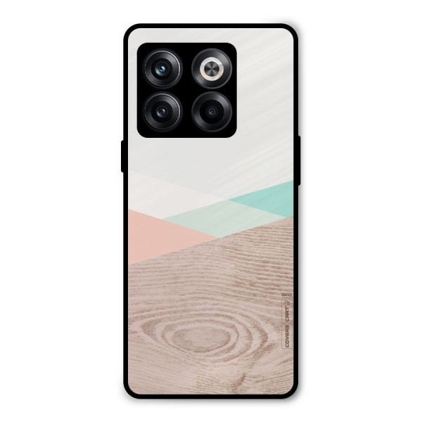 Wooden Fusion Metal Back Case for OnePlus 10T
