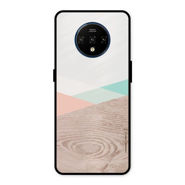 Wooden Fusion Metal Back Case for OnePlus 7T