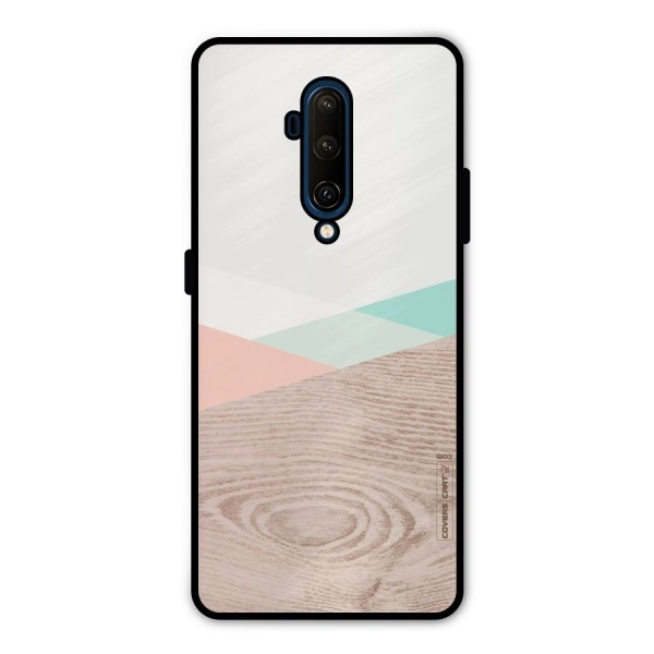 Wooden Fusion Metal Back Case for OnePlus 7T Pro