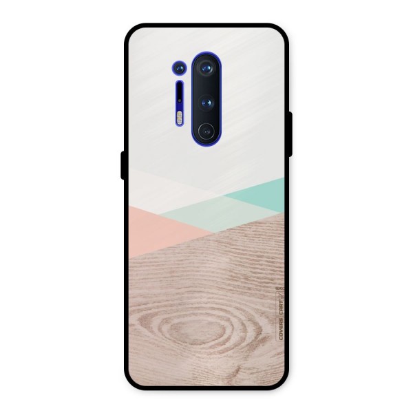 Wooden Fusion Metal Back Case for OnePlus 8 Pro