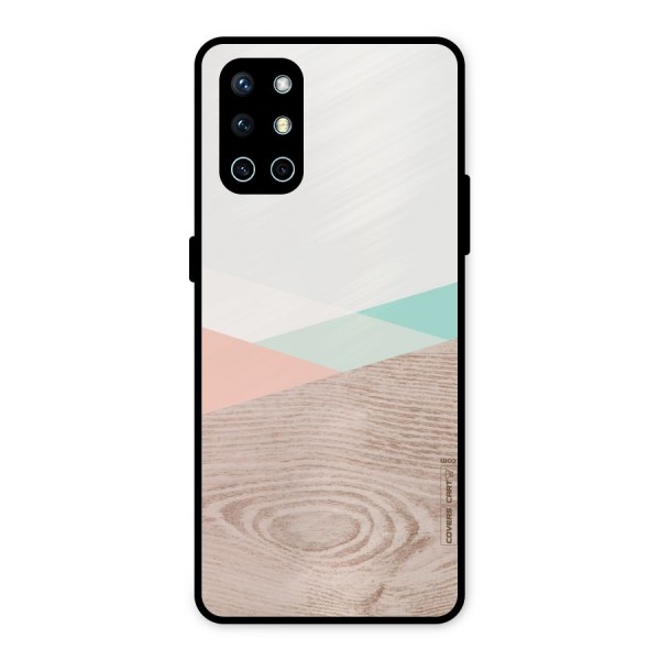 Wooden Fusion Metal Back Case for OnePlus 9R