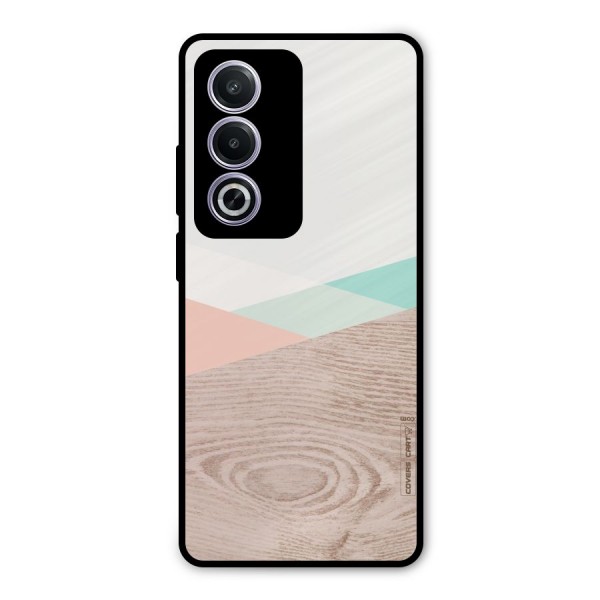 Wooden Fusion Metal Back Case for Oppo K12x