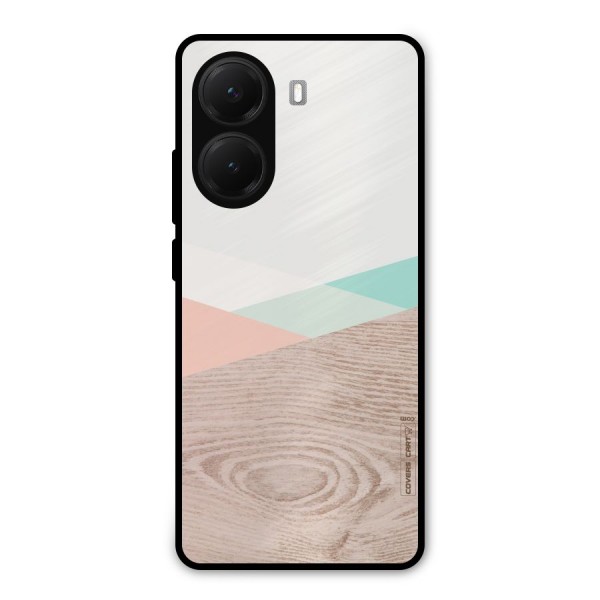 Wooden Fusion Metal Back Case for Poco X7 Pro