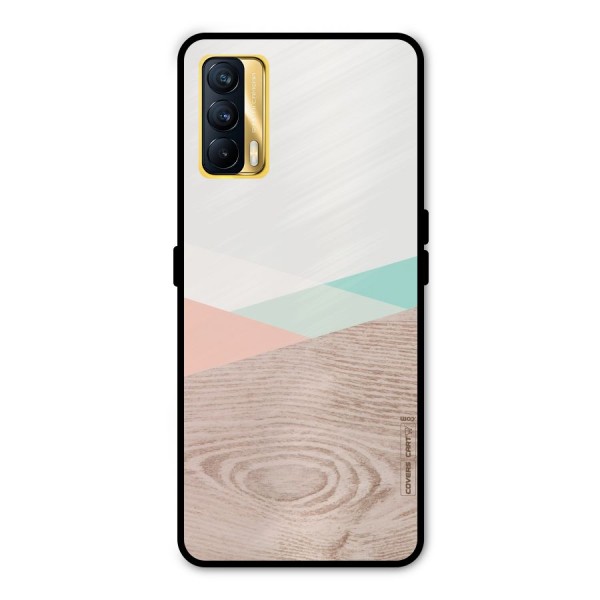 Wooden Fusion Metal Back Case for Realme X7