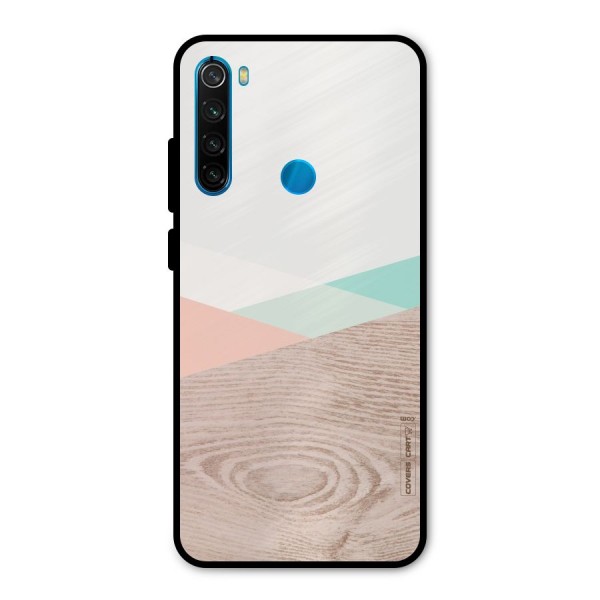 Wooden Fusion Metal Back Case for Redmi Note 8