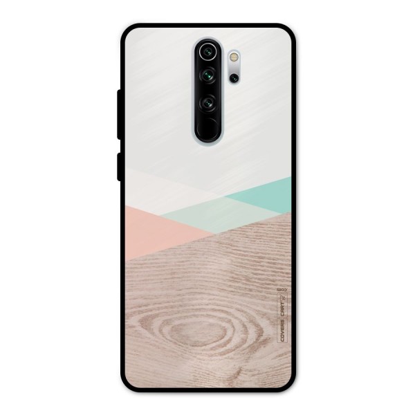 Wooden Fusion Metal Back Case for Redmi Note 8 Pro