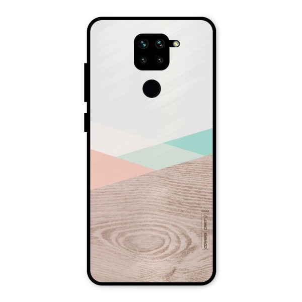 Wooden Fusion Metal Back Case for Redmi Note 9