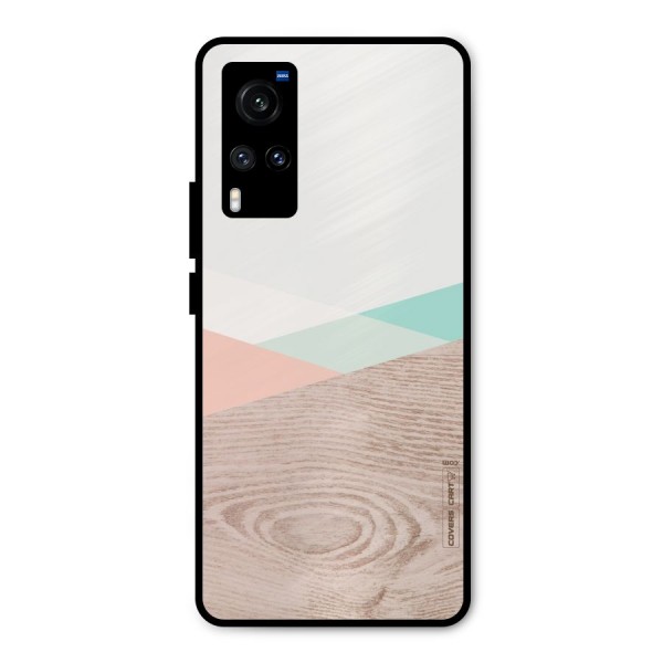 Wooden Fusion Metal Back Case for Vivo X60