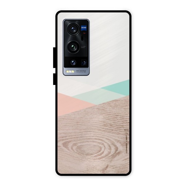 Wooden Fusion Metal Back Case for Vivo X60 Pro Plus