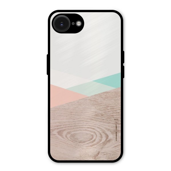 Wooden Fusion Metal Back Case for iPhone 16e