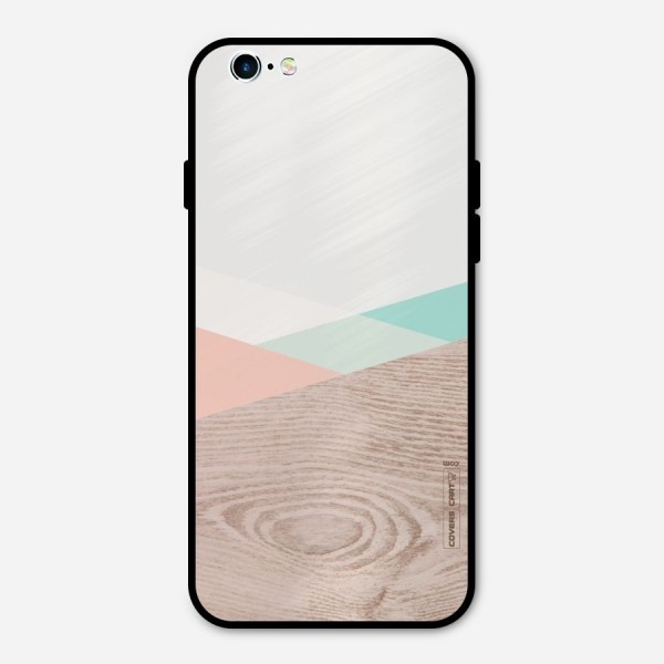 Wooden Fusion Metal Back Case for iPhone 6 6s