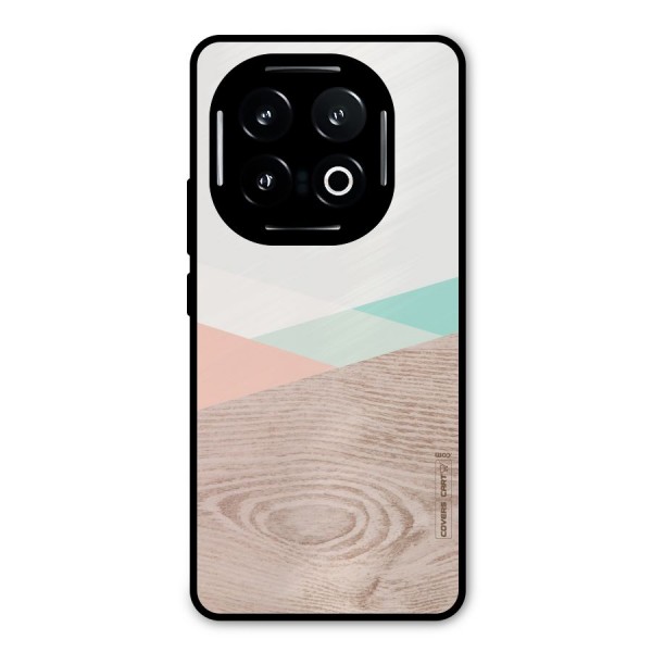 Wooden Fusion Metal Back Case for iQOO 13