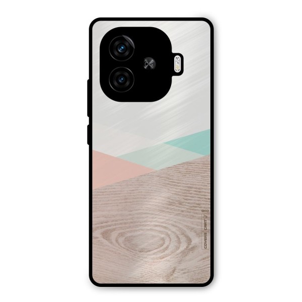 Wooden Fusion Metal Back Case for iQOO Neo 10R