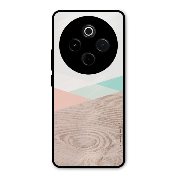 Wooden Fusion Metal Back Case for iQOO Z10