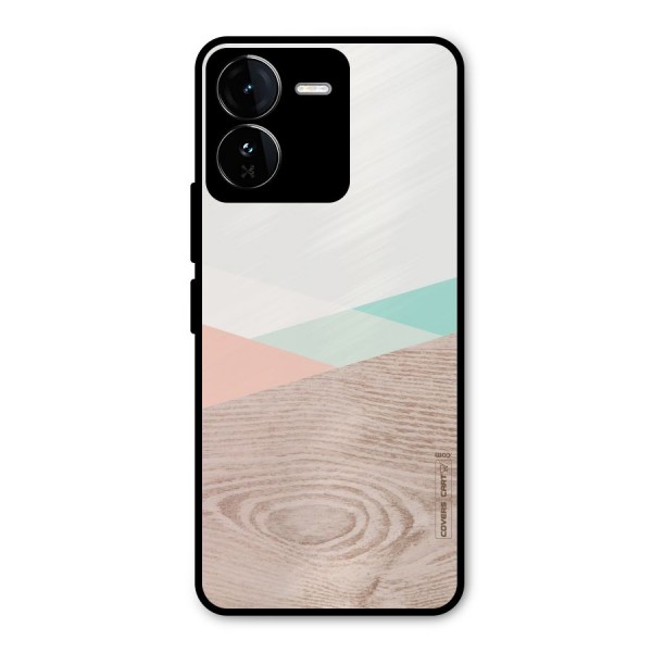 Wooden Fusion Metal Back Case for iQOO Z9