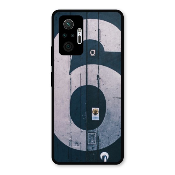 Wooden Six Metal Back Case for Redmi Note 10 Pro