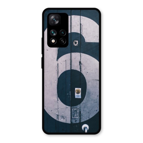 Wooden Six Metal Back Case for Xiaomi 11i 5G