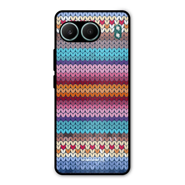 Woolen Metal Back Case for OnePlus Nord 4