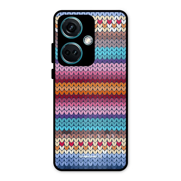 Woolen Metal Back Case for OnePlus Nord CE 3 5G