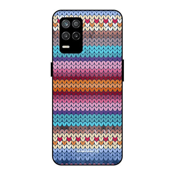 Woolen Metal Back Case for Realme 9 5G