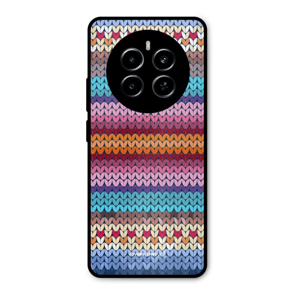 Woolen Metal Back Case for Realme P1