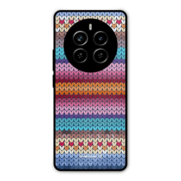 Woolen Metal Back Case for Realme P1 Pro
