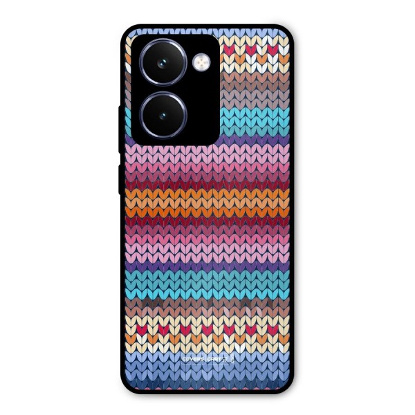 Woolen Metal Back Case for Realme P3 Ultra