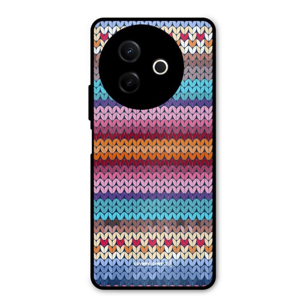 Woolen Metal Back Case for Vivo Y39