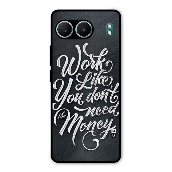 Work Like King Metal Back Case for OnePlus Nord 4