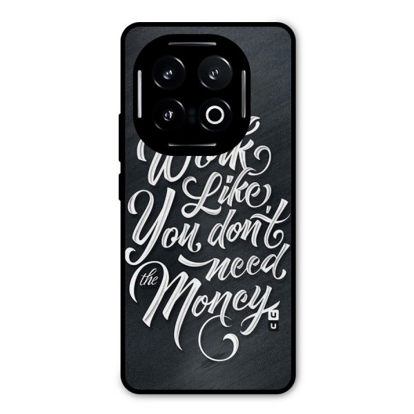 Work Like King Metal Back Case for iQOO 13