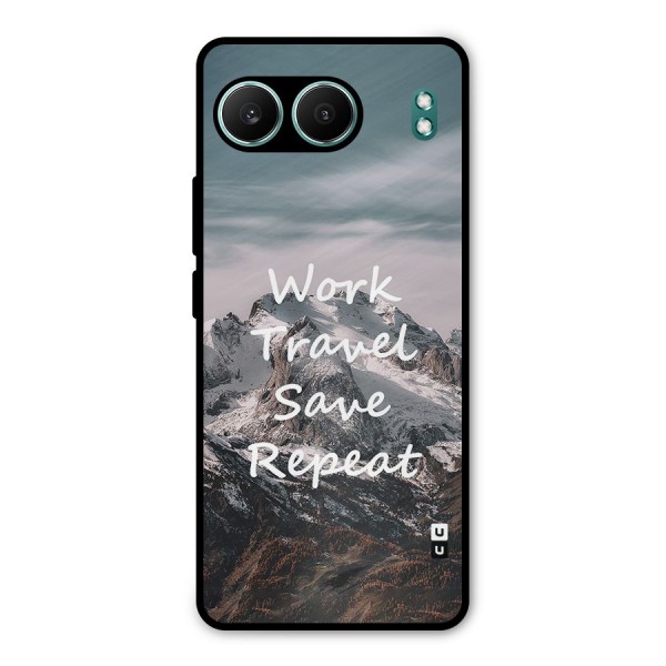 Work Travel Metal Back Case for OnePlus Nord 4