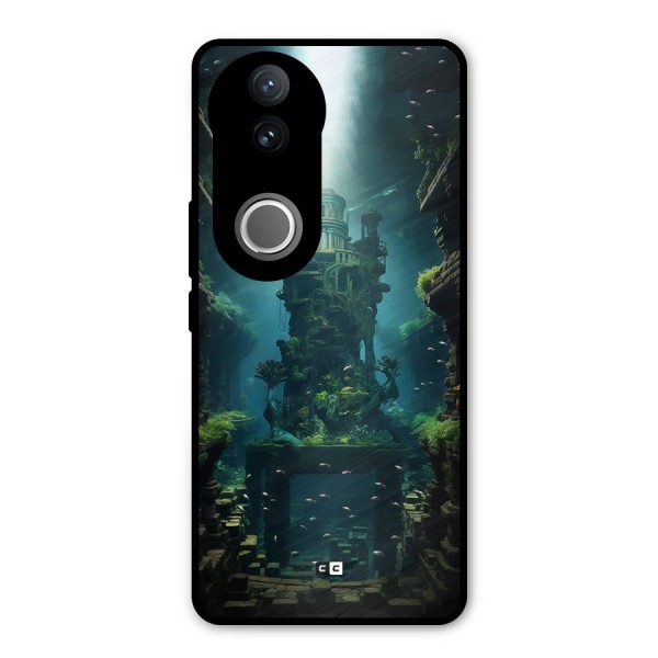 World Under Water Metal Back Case for Vivo V50e