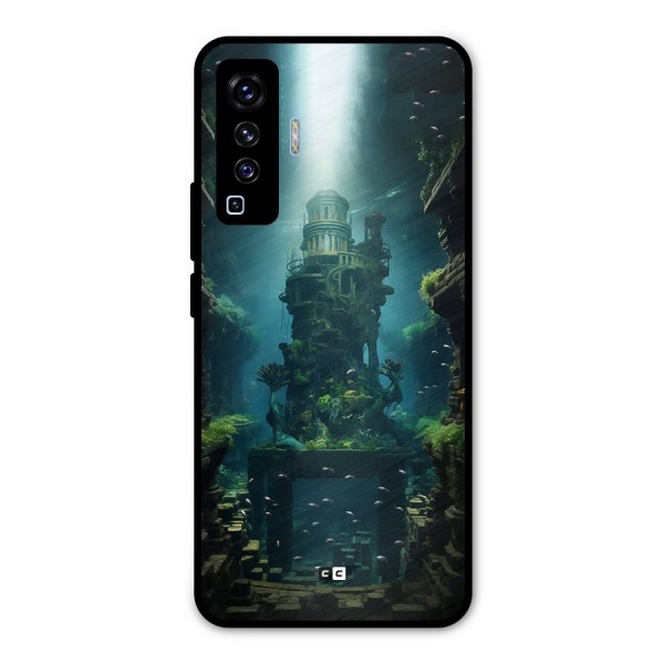 World Under Water Metal Back Case for Vivo X50