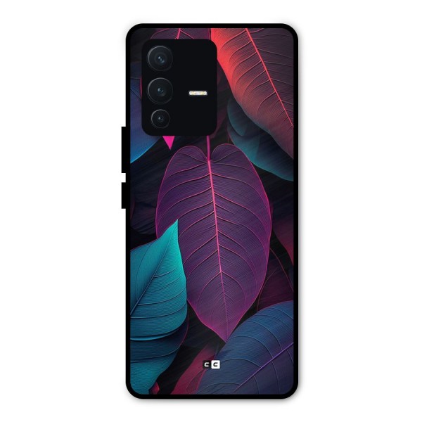 Wow Leaves Metal Back Case for Vivo V23 Pro