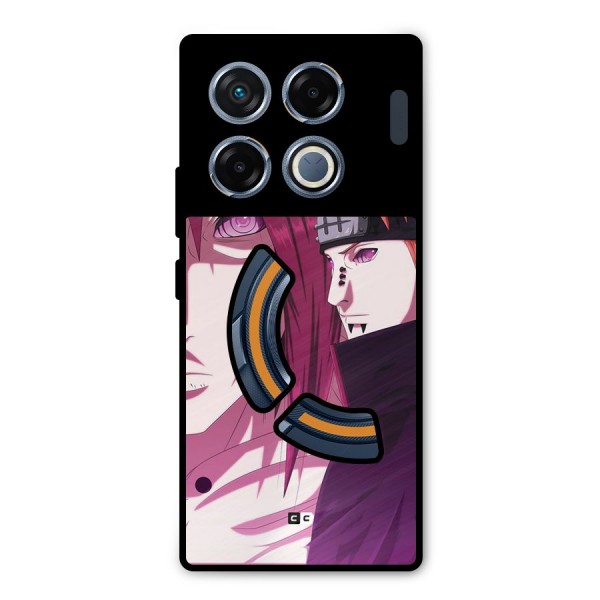 Yahiko With Nagato Metal Back Case for Infinix GT 20 Pro