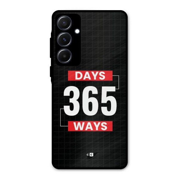 Year Ways Metal Back Case for Galaxy A55