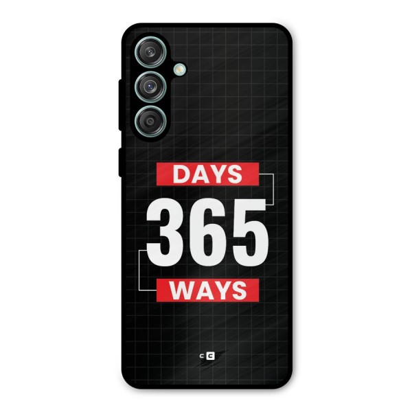 Year Ways Metal Back Case for Galaxy M55 5G