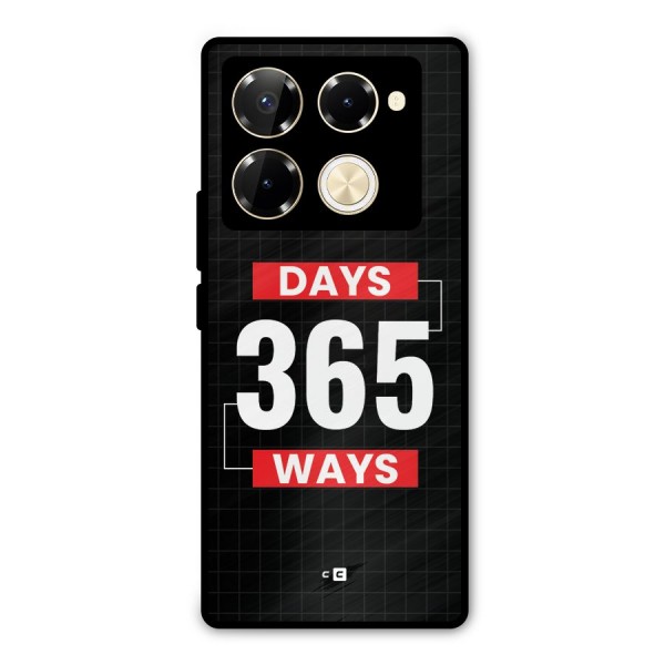 Year Ways Metal Back Case for Infinix Note 40 Pro Plus