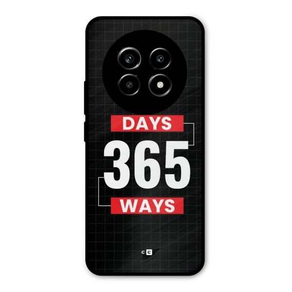 Year Ways Metal Back Case for Realme 13 Pro
