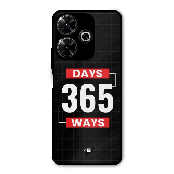 Year Ways Metal Back Case for Redmi 13 5G