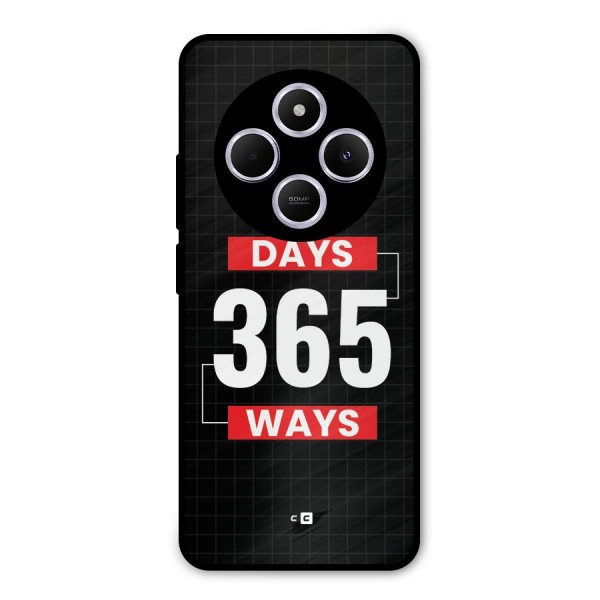 Year Ways Metal Back Case for Redmi A4