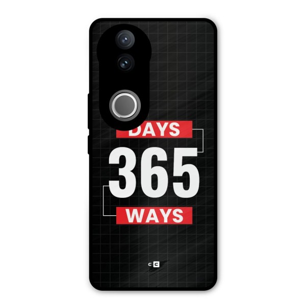 Year Ways Metal Back Case for Vivo V50e