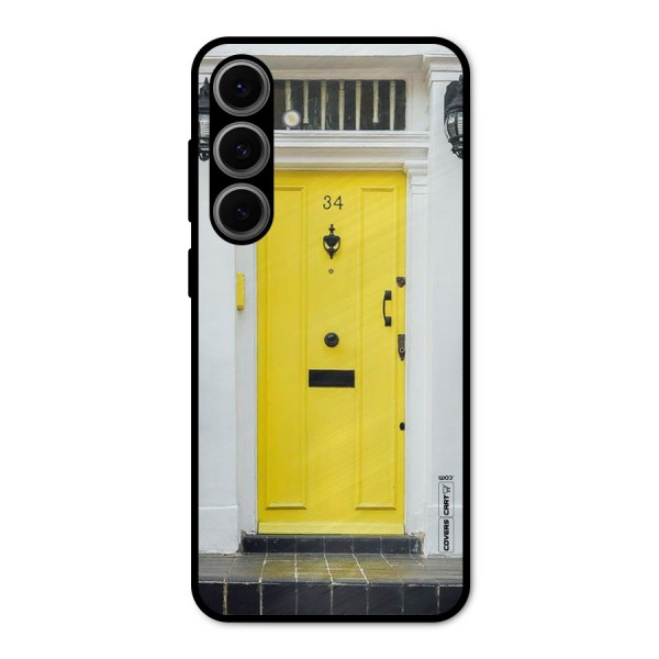 Yellow Door Metal Back Case for Galaxy S24 FE