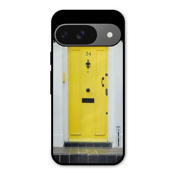 Yellow Door Metal Back Case for Google Pixel 9