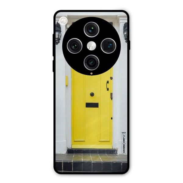 Yellow Door Metal Back Case for Oppo Find X8 Pro