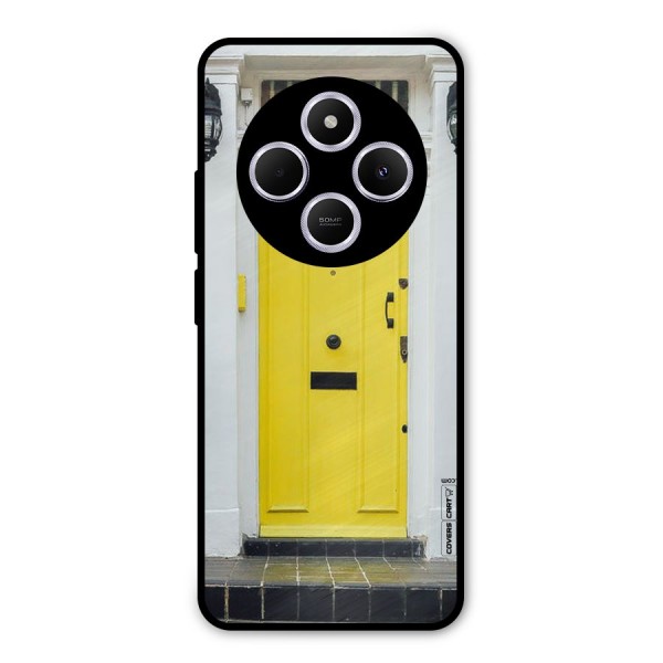 Yellow Door Metal Back Case for Poco C75 5G