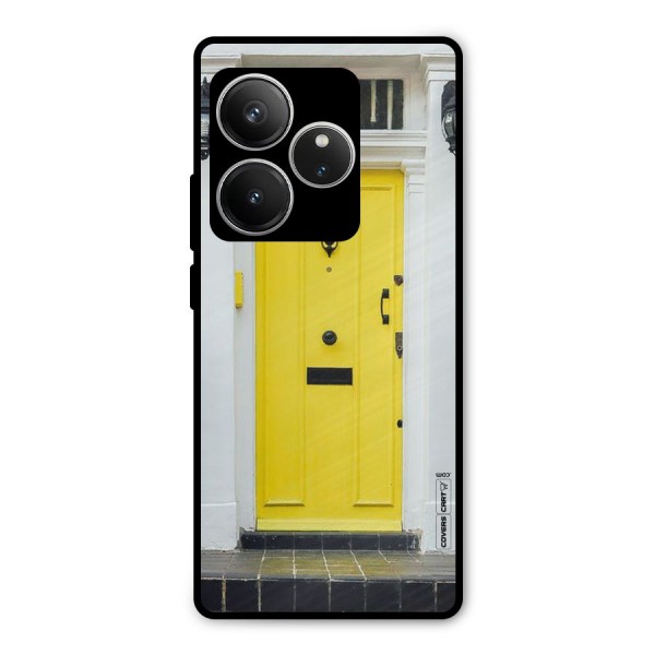 Yellow Door Metal Back Case for Realme GT 6
