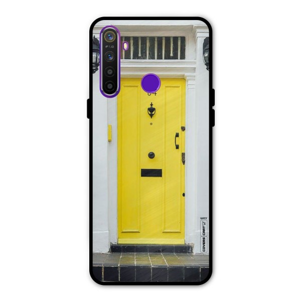 Yellow Door Metal Back Case for Realme Narzo 10