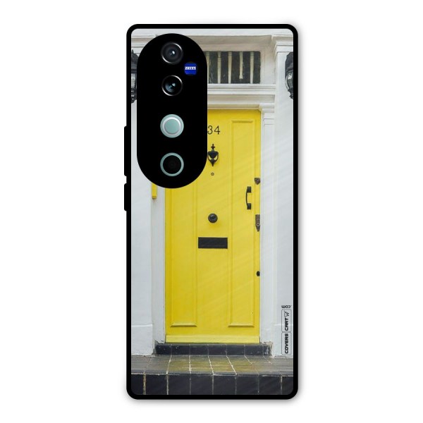 Yellow Door Metal Back Case for Vivo V40 Pro