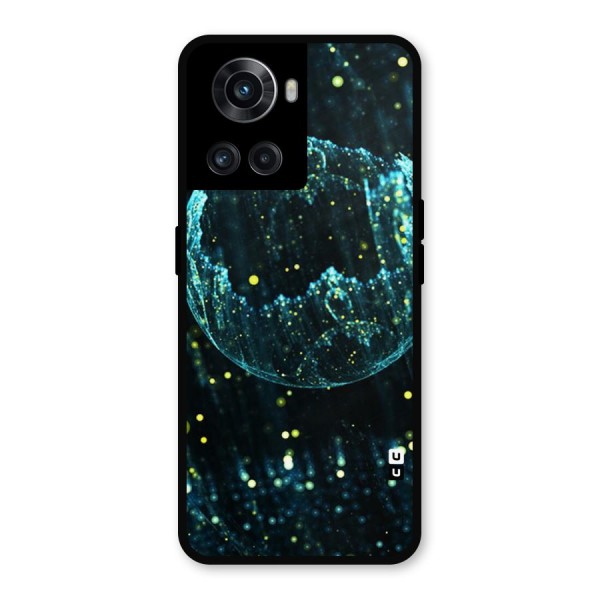 Yellow Rain Metal Back Case for OnePlus 10R